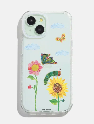 Skinnydip London The Very Hungry Caterpillar X Skinnydip Spring Flowers Shock I Phone Case In Gray