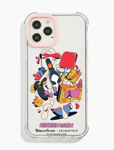 Skinnydip London Wallace & Gromit X Skinnydip Breakfast Time Shock I Phone Case In Multi