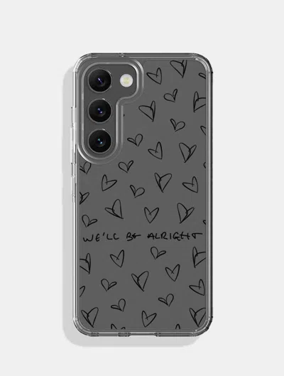 Skinnydip London We'll Be Alright Case Android Case In Gray