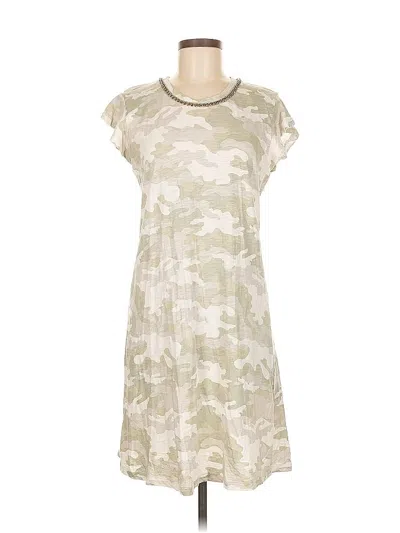 Pre-owned Skinnygirl Casual Dress In White