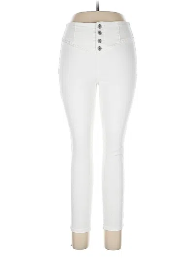 Pre-owned Skinnygirl Jeggings In White