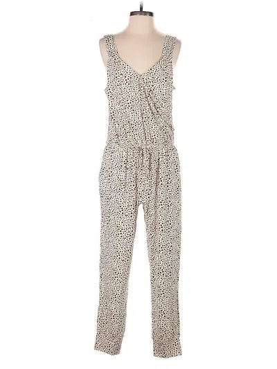 Pre-owned Skinnygirl Jumpsuit In Brown