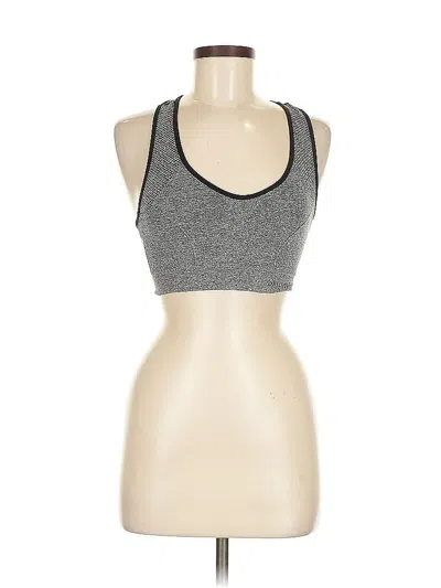 Pre-owned Skinnygirl Sports Bra In Gray