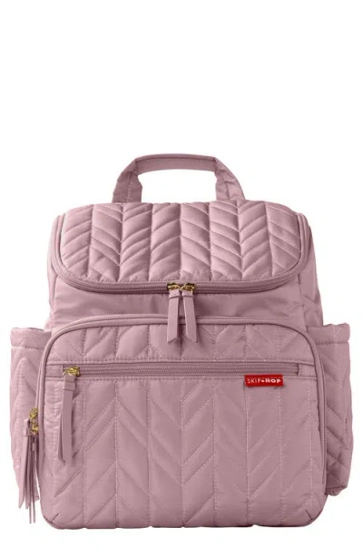 Skip Hop Kids'  Forma Diaper Backpack In Pink