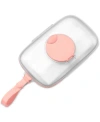 Skip Hop Grab And Go Snug Seal Wipes Translucent Case In Blush