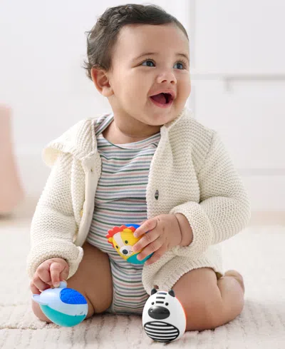 Skip Hop Jungle Beats Baby Egg Shaker Set In Multi