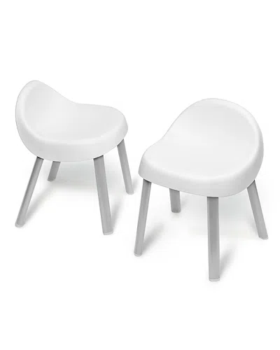 Skip Hop Kid Chairs, Set Of 2 In White