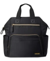 Skip Hop Mainframe Wide Open Diaper Backpack In Black