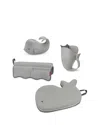 Skip Hop Moby Bathtime Essentials 4-piece Set In Gray