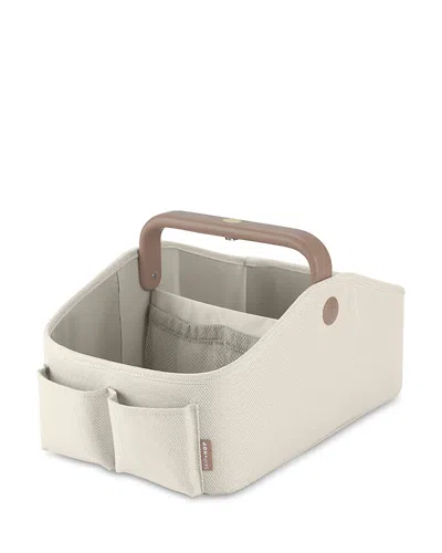 Skip Hop Nursery Style Light Up Diaper Caddy In Neutral