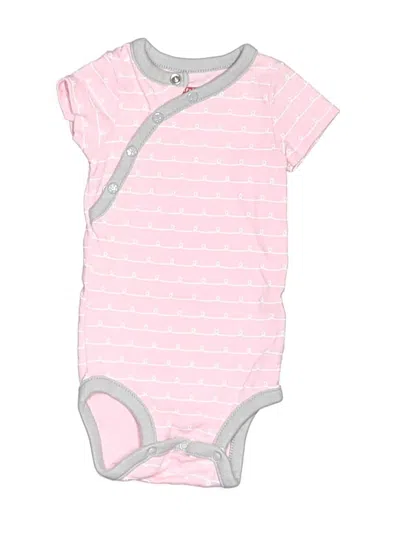 Pre-owned Skip Hop Babies' Short Sleeve Onesie In Pink