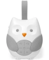 Skip Hop Stroll & Go Portable Baby Owl Soother In White