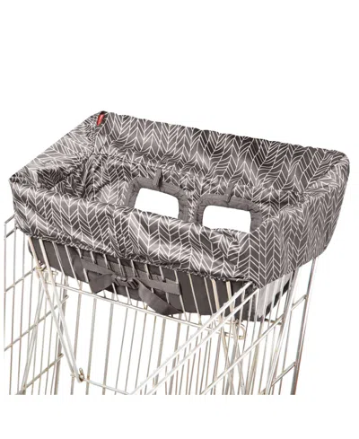 Skip Hop Take Cover Baby Shopping Cart Cover In Gray