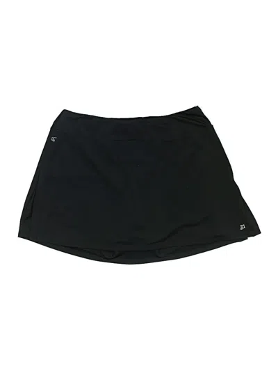 Pre-owned Skirt Sports Active Skort In Black