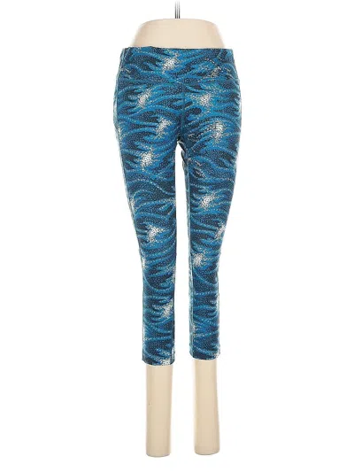 Pre-owned Skirt Sports Leggings In Blue