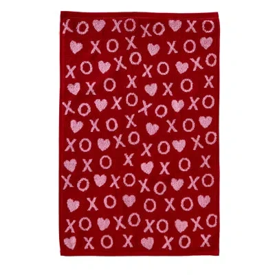 Skl Home 100% Cotton Hand Towel In Ivory