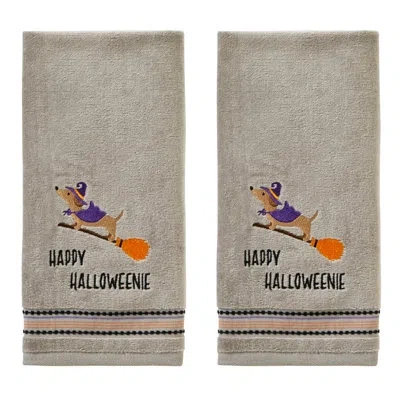 Skl Home 2-piece 100% Cotton Hand Towel Set