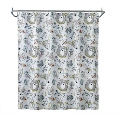 Skl Home Animal Plant Shower Curtain