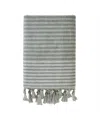 Skl Home Long Borough Turkish Cotton Bath Towel, 54" X 28" In Sage