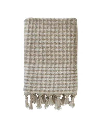 Skl Home Long Borough Turkish Cotton Bath Towel, 54" X 28" In Tan