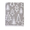 Skl Home Mod Tree Jacquard Bath In Gray