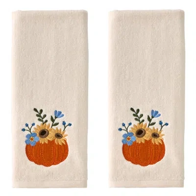 Skl Home Pumpkin Bouquet Emb Hand-natural