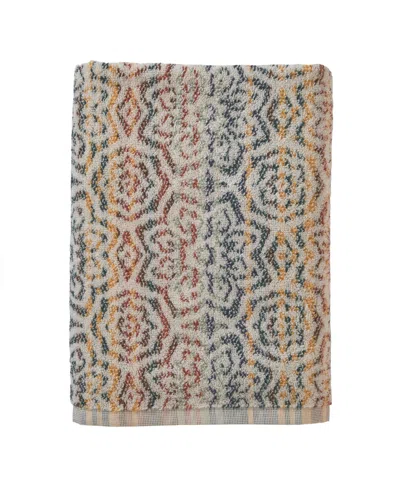 Skl Home Rhapsody Spice Cotton Bath Towel, 50" X 27"