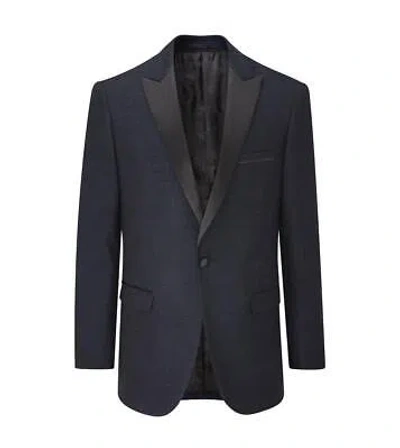 Pre-owned Skopes Elbridge Dinner Suit Jacket In Navy Blue