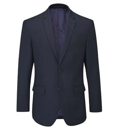 Pre-owned Skopes Men's Farnham Slim Fit Jacket In Navy 34 To 62 Short To Long In Blue