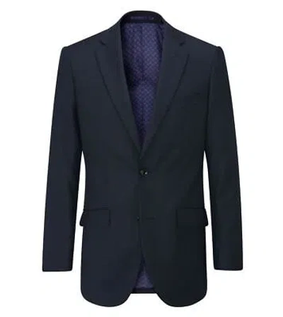 Pre-owned Skopes Men's Farnham Tailored Fit Jacket In Navy 34 To 62 Short To Long In Blue