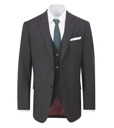 Pre-owned Skopes Men's Tailored Fit Darwin Jacket In Charcoal 36 To 52 Short To Long In Gray