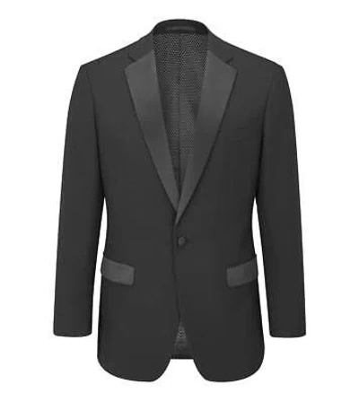 Pre-owned Skopes (mm30160) Canvendish Dinner Suit Jacket In Black 38 To 64 (l,r,s,xt)