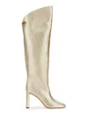 Skorpios Adriana Nappa High Heel Boot In Gold