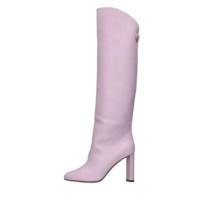 Skorpios Boots In Rosa Pastello