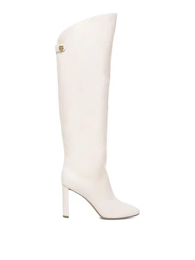Skorpios Adriana Boots In White