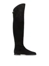 Skorpios Woman Boot Black Size 8 Leather In Black