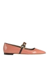 Skorpios Woman Ballet Flats Pastel Pink Size 7.5 Leather
