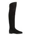 Skorpios Woman Boot Black Size 8 Leather In Black