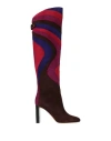 Skorpios Woman Boot Dark Brown Size 8 Leather In Brown