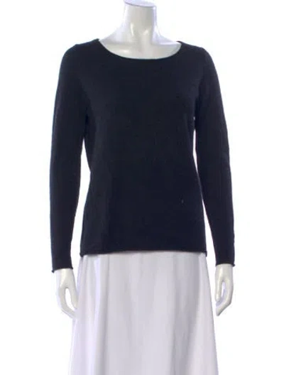 Pre-owned Skull Cashmere Cashmere Crew Neck Sweater In Blue