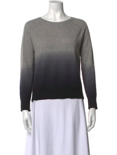 Pre-owned Skull Cashmere Cashmere Printed Sweater In Grey