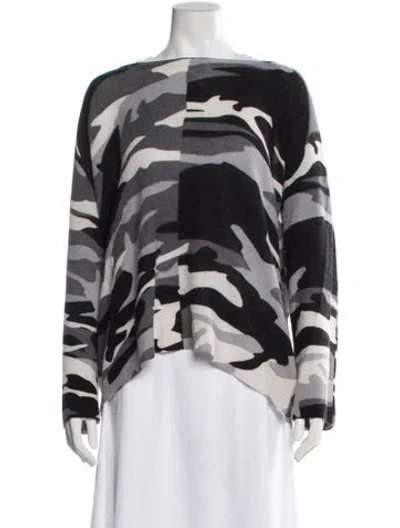 Pre-owned Skull Cashmere Cashmere Printed Sweater In Multi