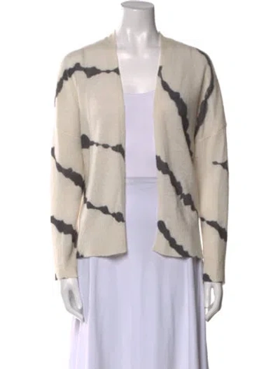 Pre-owned Skull Cashmere Cashmere Printed Sweater In Neutral
