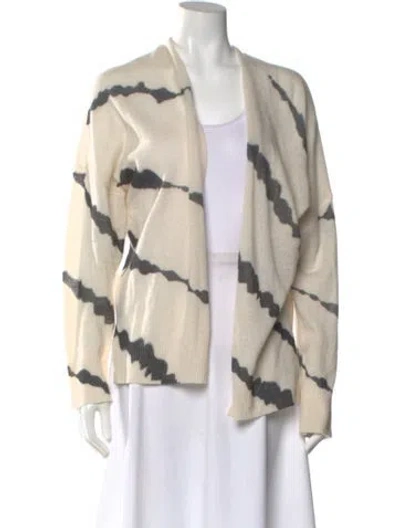 Pre-owned Skull Cashmere Cashmere Printed Sweater In Neutral