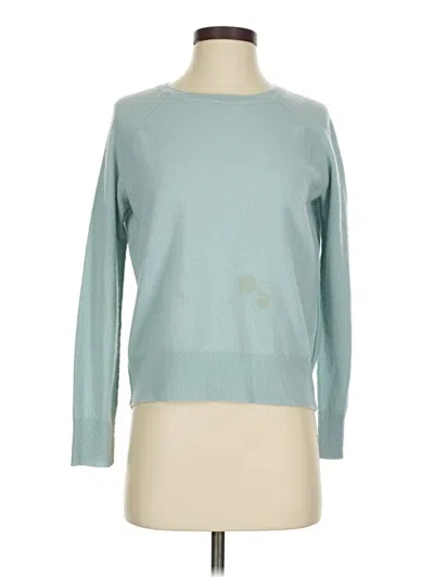 Pre-owned Skull Cashmere Cashmere Pullover Sweater In Blue