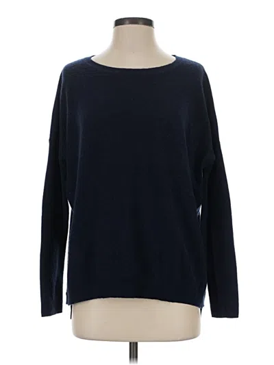Pre-owned Skull Cashmere Cashmere Pullover Sweater In Blue
