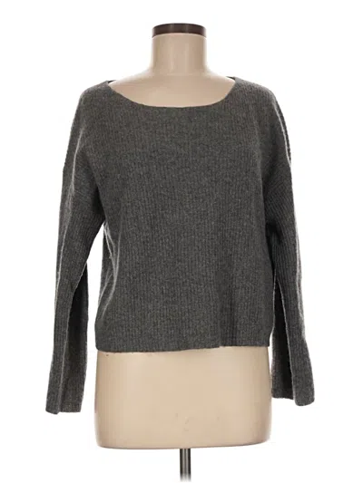 Pre-owned Skull Cashmere Cashmere Pullover Sweater In Gray