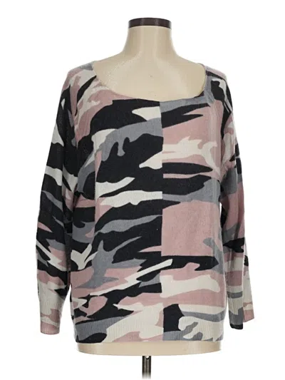 Pre-owned Skull Cashmere Cashmere Pullover Sweater In Pink
