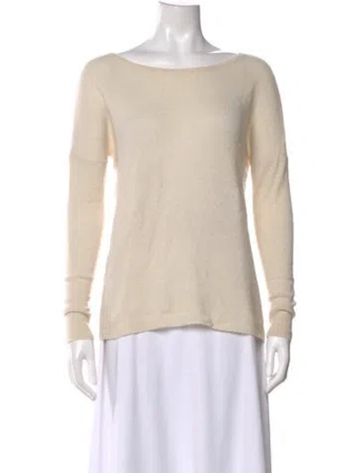 Pre-owned Skull Cashmere Cashmere Scoop Neck Sweater