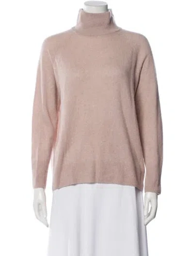 Pre-owned Skull Cashmere Cashmere Turtleneck Sweater In Neutral